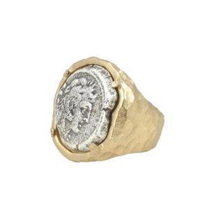 24K Gold Plated Coin Ring by TAT2